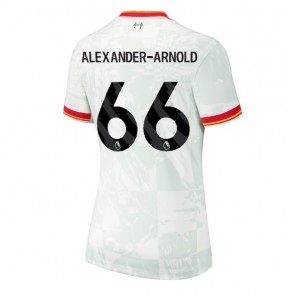 Liverpool Alexander-Arnold #66 Dámské Alternativní Dres 2024-25 Krátký Rukáv